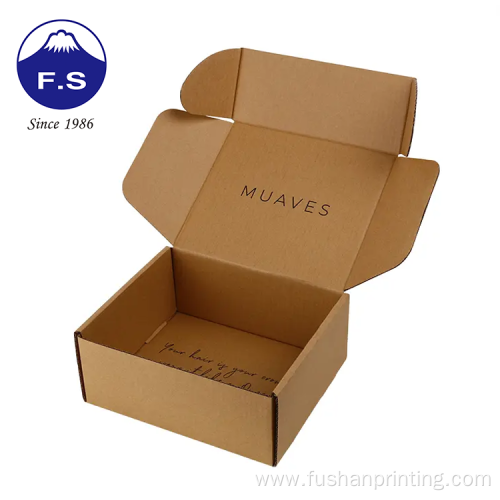 Package Mailer Box Kraft Paper Box T Shirt